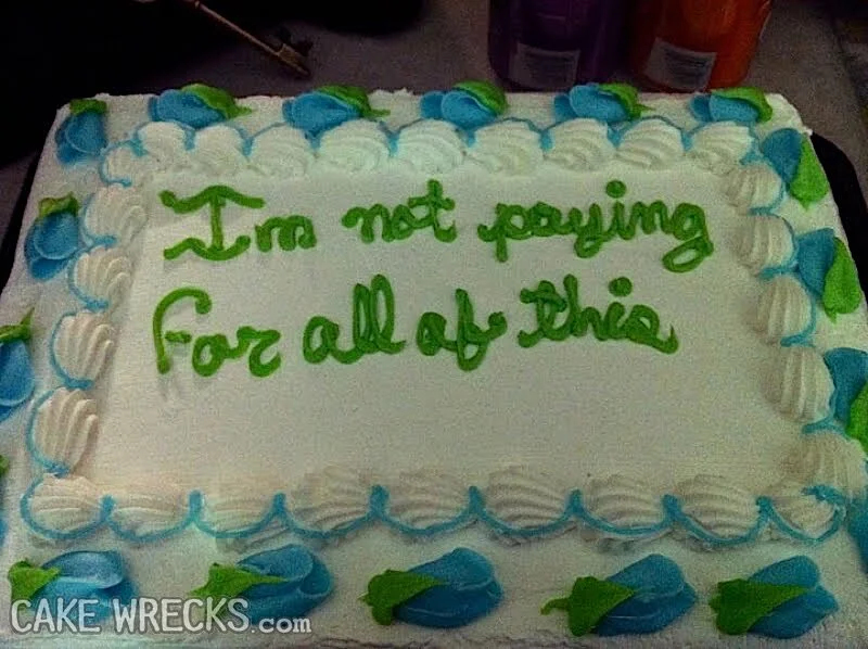 The Gift Of Encouragement — Cake Wrecks